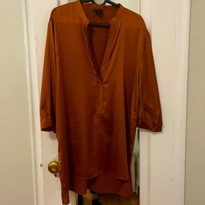 Too small for me. Beautiful silk blouse. Brand-worthington